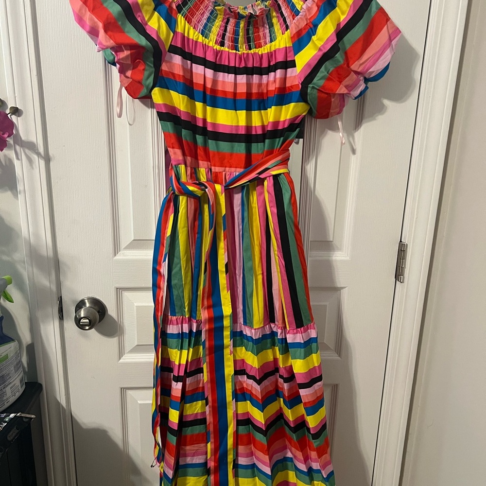 Colorful Striped Crosby by Mollie Birch Maxi Dress